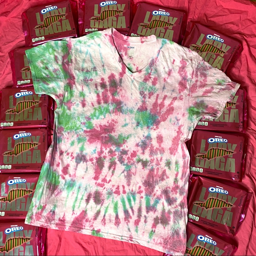 Chromatica tie dye tee